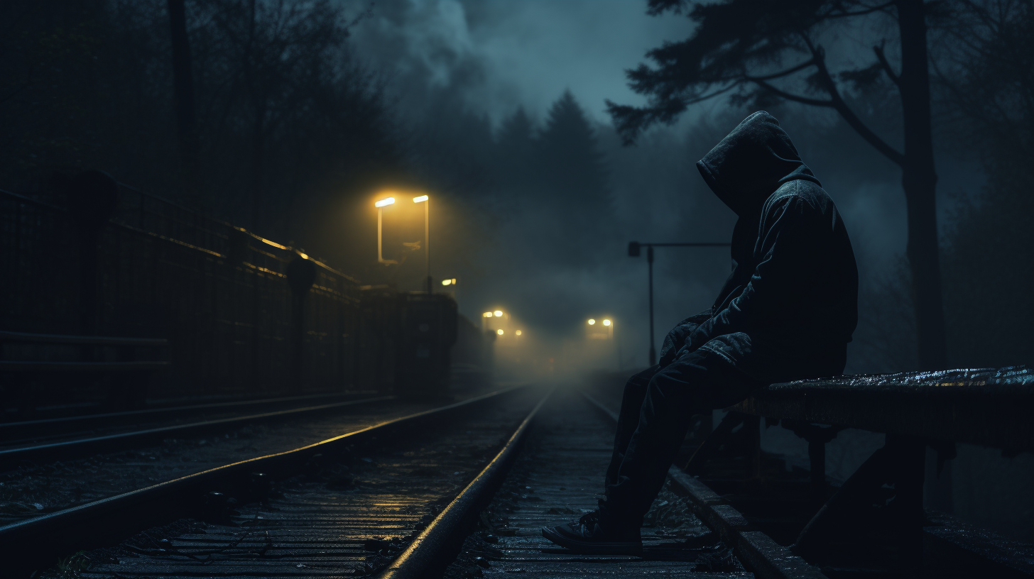 Night Train Station